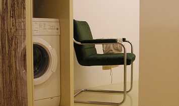 Jede Design-Ferienwohnung verfügt über eine Waschmaschine